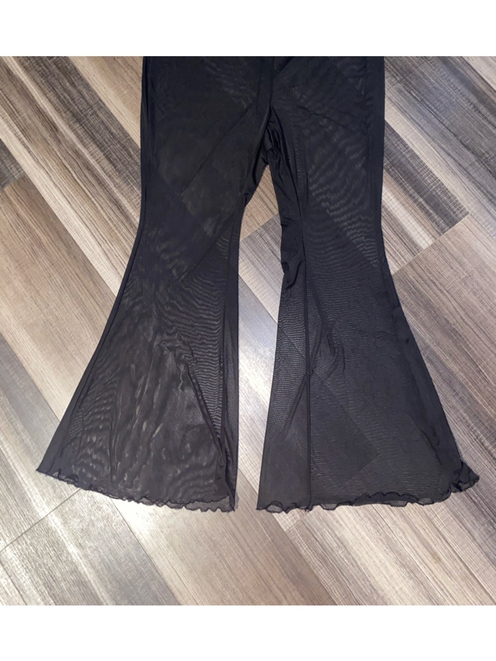wild fable Black Sheer Mesh beach pants - Picture 7 of 7